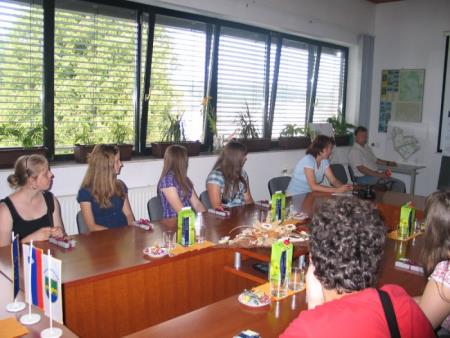 Sprejem učenih glav Občine Škocjan 2